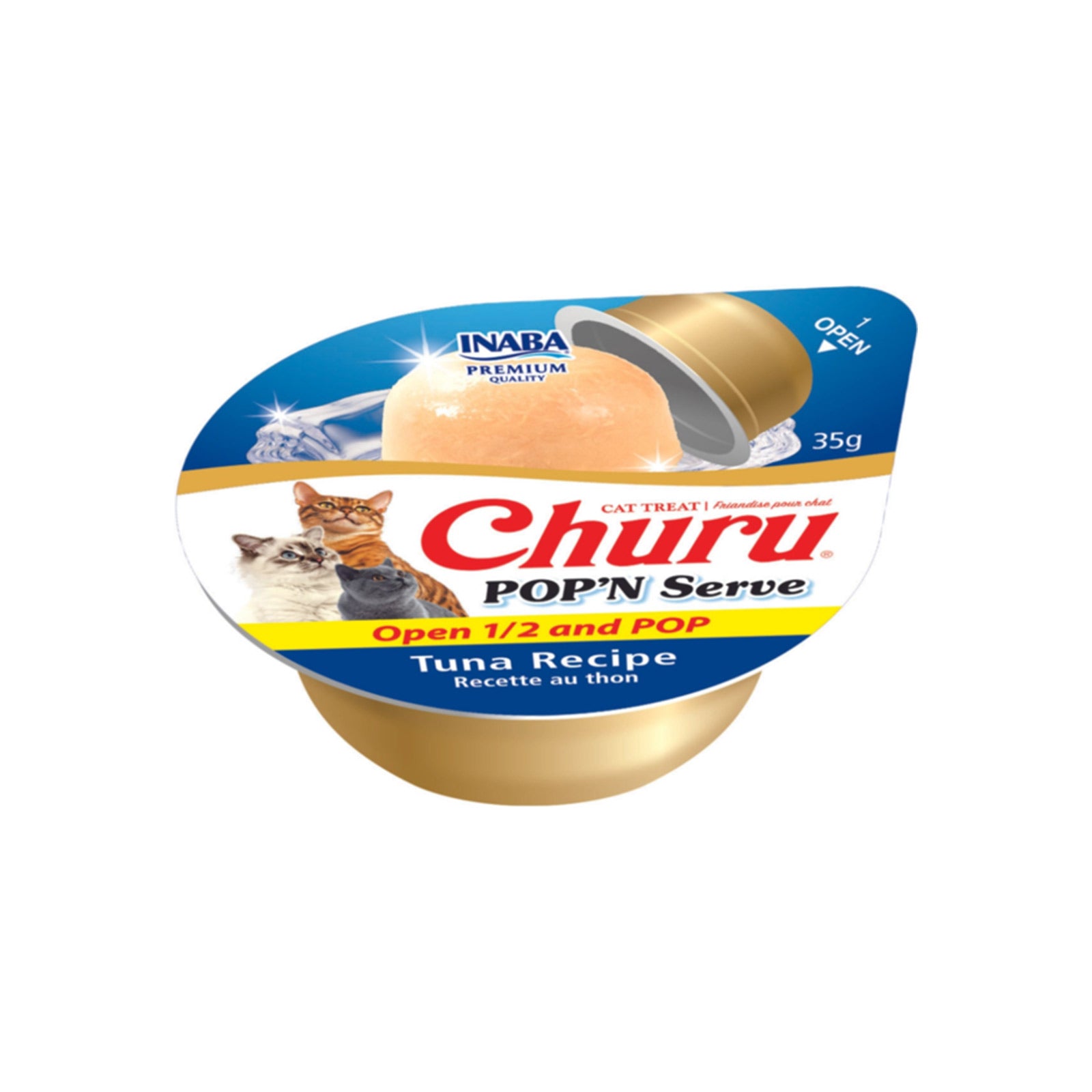 Churu Pop´n Serve Atún