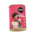 Alimento húmedo lata para perros adultos Amuty Chicken 1250 gr