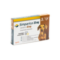 Antiparasitario Simparica 20 MG 5 a 10 Kg 3 Comprimidos
