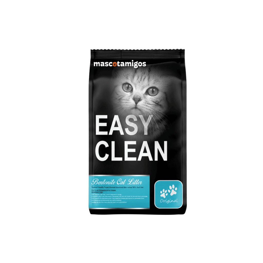 Arena aglomerante gatos Easy Clean original sin aroma 20 KG