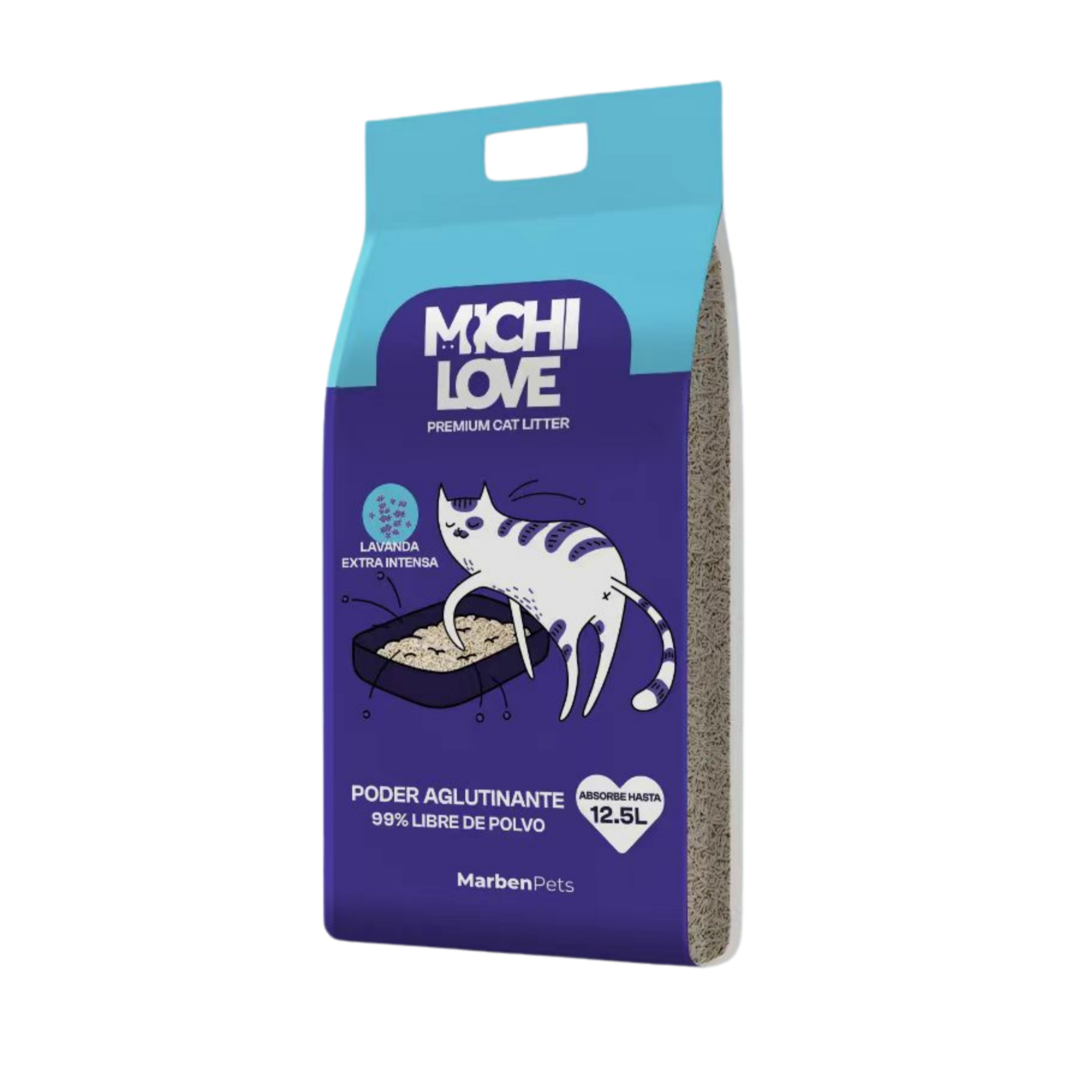 Arena Sanitaria Michi Love Extra Lavanda 10 KG