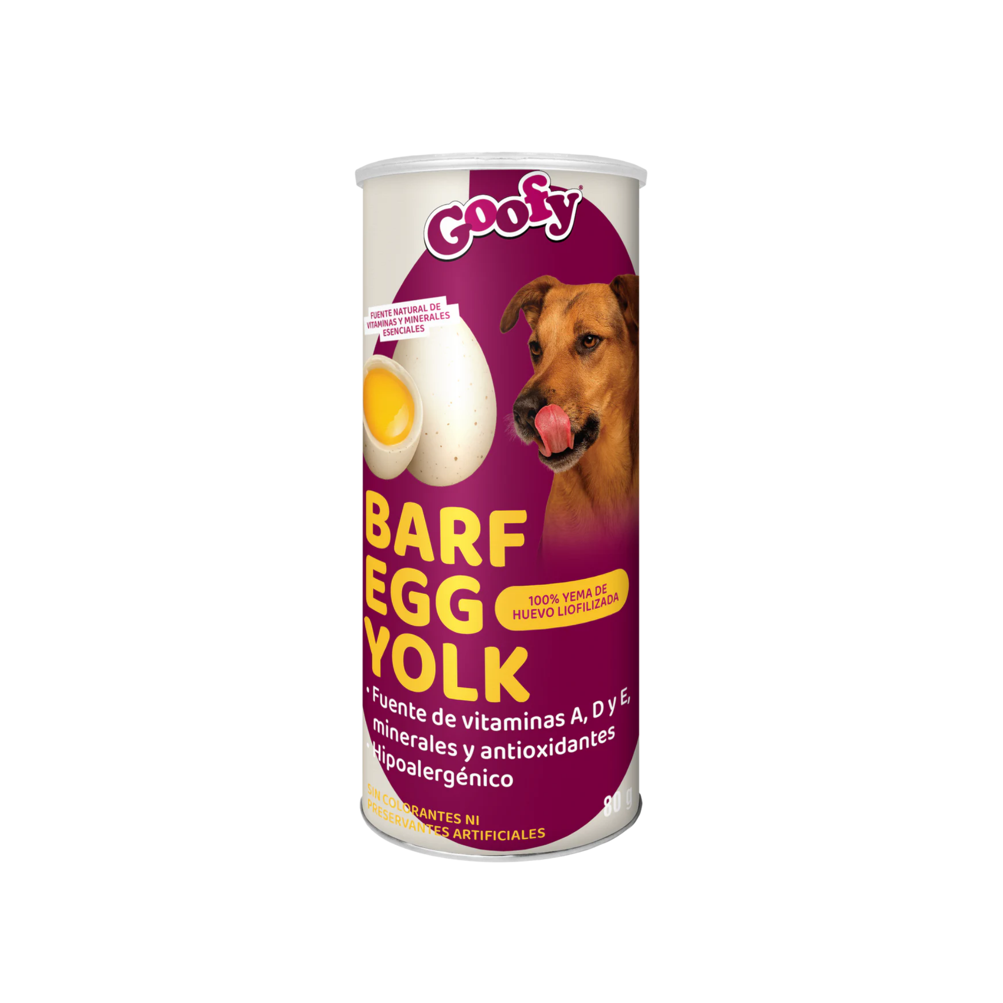 Goofy Barf Egg Yolk para perro