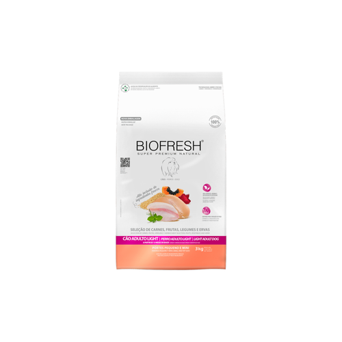 Alimento seco light para perros adultos razas pequeñas con sobrepeso Biofresh 3 KG