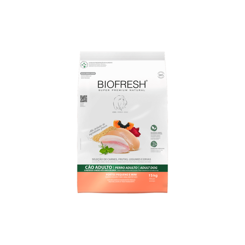 Alimento seco para perros adultos razas pequeñas y mini Biofresh Súper Premium 3 KG
