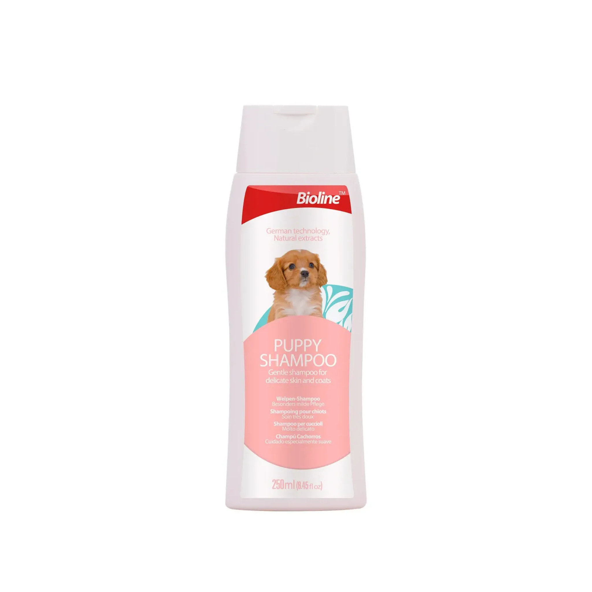 Shampoo suave para cachorros Bioline Puppy 250 ML