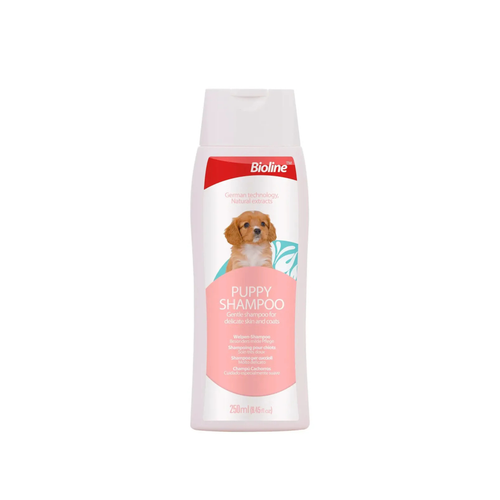 Shampoo suave para cachorros Bioline Puppy 250 ML