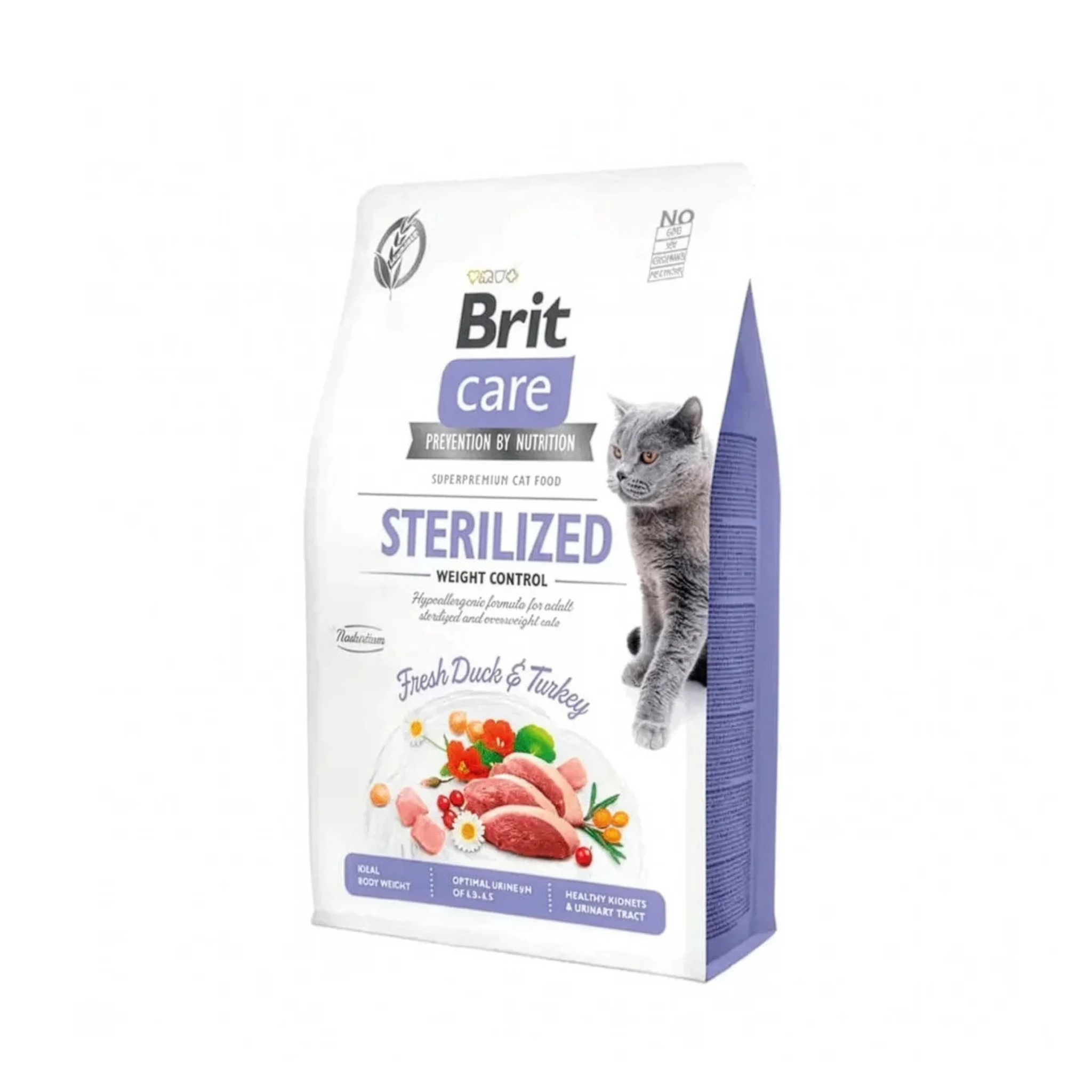 Brit Care Esterilizado Control de Peso para gatos 2 kg