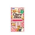 Premio Churu Bites Wraps para gatos Inaba sabor pollo atun y salmón pack 3 tubos fondo blanco