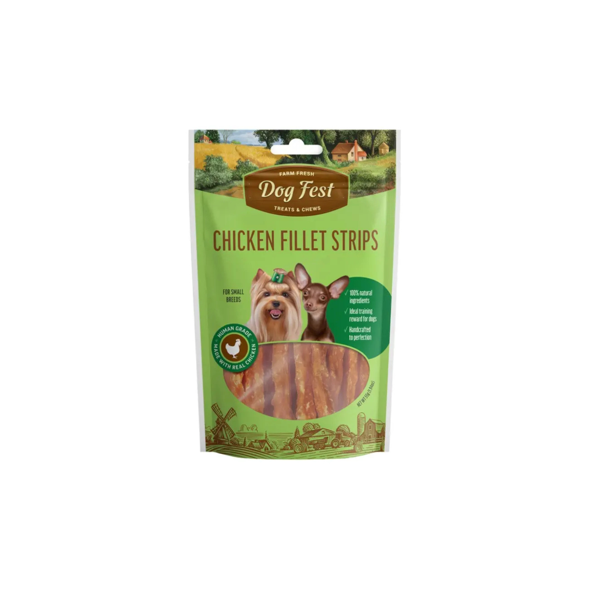 Snack barras para perros razas pequeñas Dogfest Small Breeds
