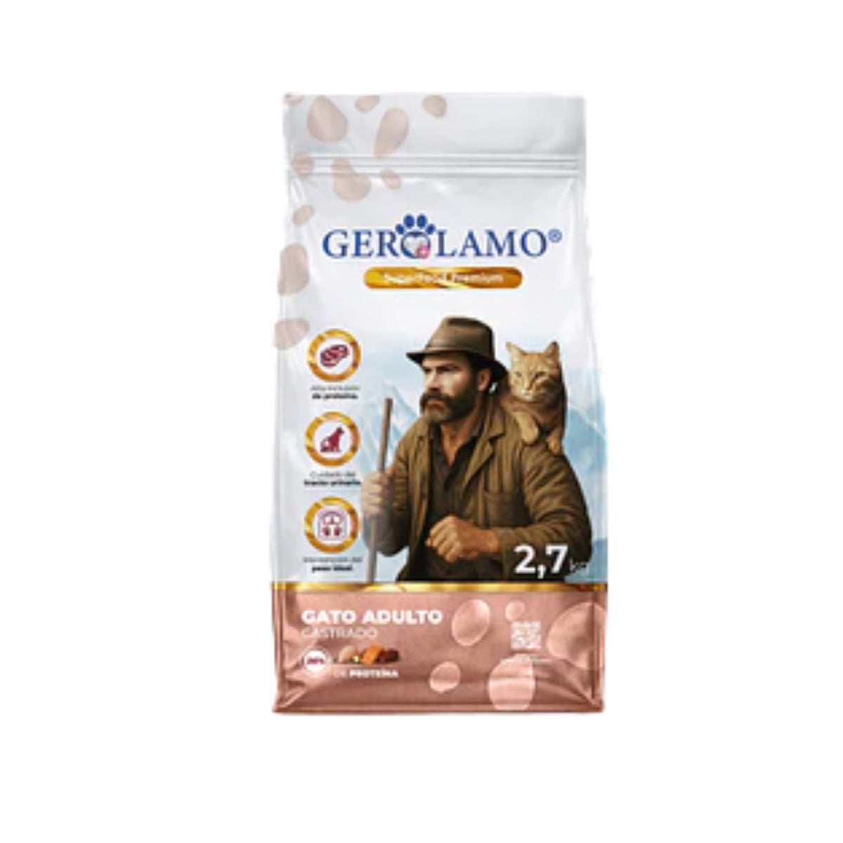 Gerolamo Gato Adulto Castrado 2,7 kg