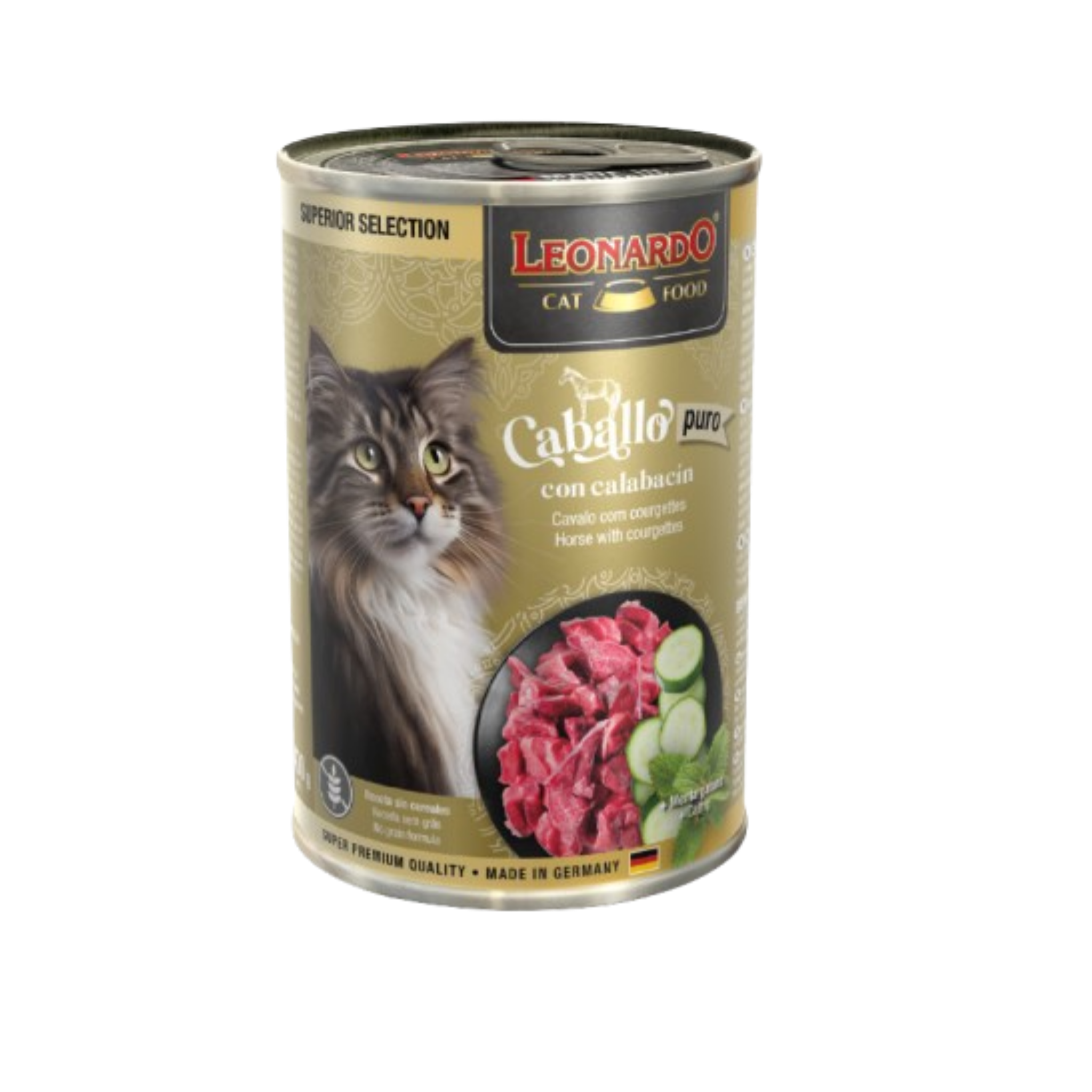 Lata Leonardo de Caballo para gato adulto
