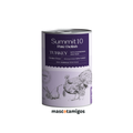 Alimento húmedo paté para perros adultos Summit 10 Delish Pavo Frambuesas y Pera 400 GR