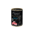 Alimento húmedo lata para perros adultos todas las razas Piper Animals cordero zanahoria y arroz integral 400 GR fondo blanco