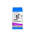 Alimento seco para gatos castrados todas las razas Purina Excellent Sterilized 7.5 KG fondo blanco