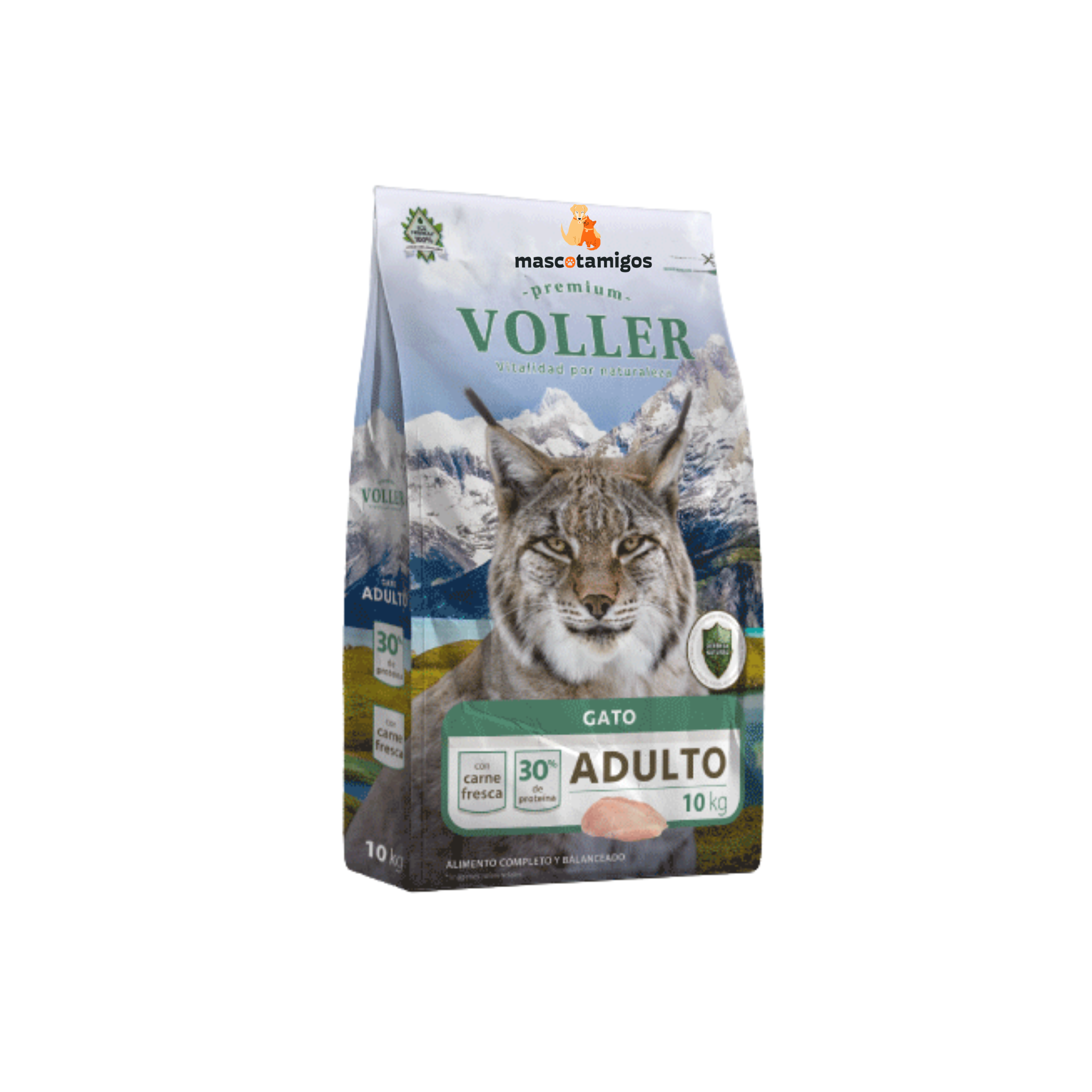 Alimento seco para gatos adultos Voller 10 KG