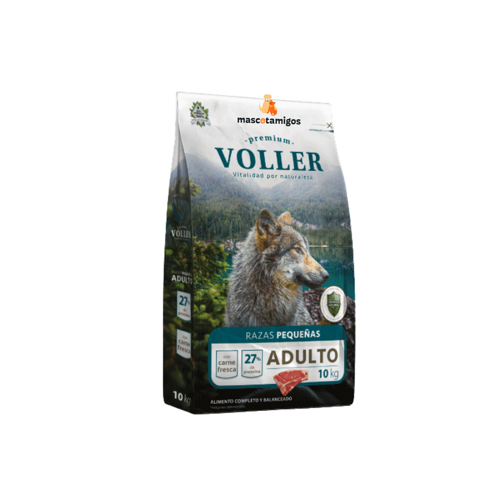 Alimento seco para perros adultos raza pequeña Voller 10 KG